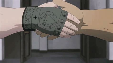 fullmetal alchemist muscle handshake gif